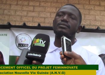 Guinée : 40 jeunes femmes à l’école dans le cadre du projet FEMINNOVATE porté par l’ONG ANVG