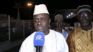 El Hadj Karamo Diawara, Ministre Secretaire Général des Affaires Religieuses SGAR - ©️ Image Ansou Baillo, 14 juin 2025