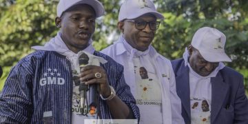 Tougué : Le Directeur préfectoral de campagne de la GMD et sa délégation mobilisent à Kouratongo