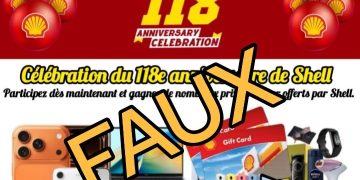 Arnaque démasquée : Le Faux concours Shell pour gagner un iPhone 17 est une pure Escroquerie