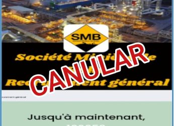 CANULAR : Cette prétendue offre d’emploi de la Société Minière de Boké en Guinée est frauduleuse