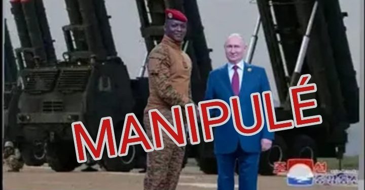 MANIPULÉ : Ces armes n’appartiennent pas aux forces armées burkinabè
