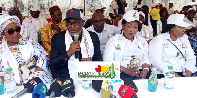 Dixinn : Lancement officiel du mouvement « Guiné Yigui » coordonné par Wodia Magassouba en soutien aux actions du Président Mamadi Doumbouya
