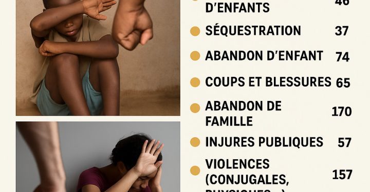 Enfance en danger : Plus de 900 cas de violences recensés en Guinée en 2024, selon l’OPROGEM