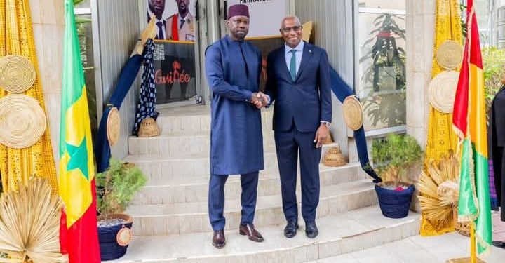 Ousmane Sonko en Guinée : une visite diplomatique sans prise de position sur les détenus d’opinion