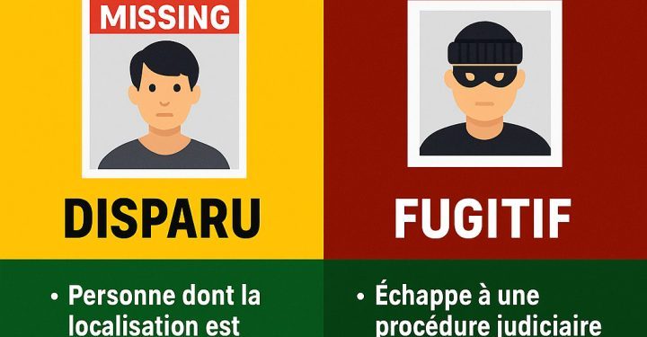 Fugitifs ou Disparus ? Ce que dit la loi guinéenne sur deux réalités bien différentes