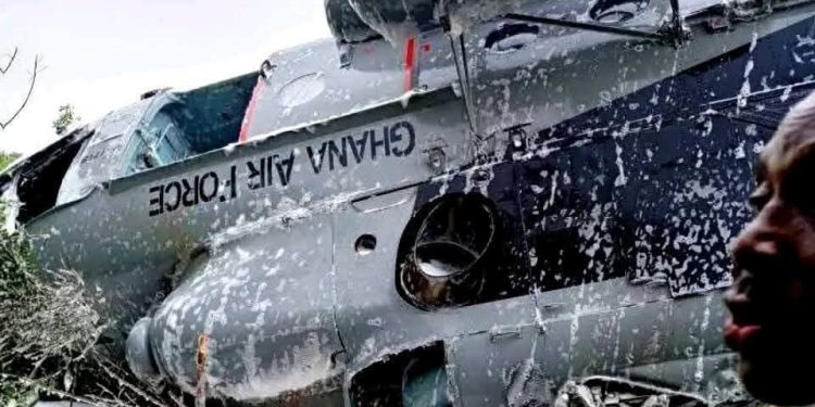 Ghana : Un crash d’hélicoptère tue 8 personnes, dont deux ministres du gouvernement