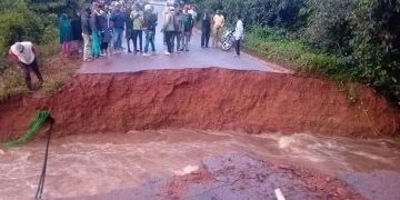 Guinée : Un pont s’effondre sur la RN5 entre Pita et Labé, une déviation en cours d’aménagement