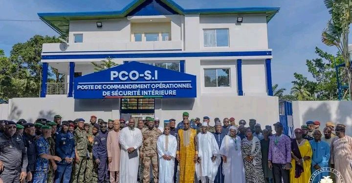 Guinée : un poste de commandement opérationnel de sécurité intérieure inauguré, pilier des réformes du secteur sécuritaire