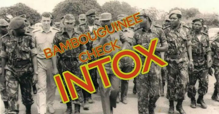 INTOX : Cette photo montre-t-elle Vladimir Poutine, Machel et Emmerson Mnangagwa en Tanzanie en 1973 ?
