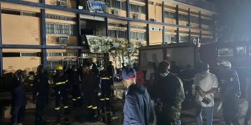 Incendie au Ministère de la Sécurité à Conakry : le feu rapidement maîtrisé, enquête ouverte