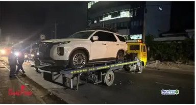 Refus d’obtempérer au pont 8 Novembre : un chauffeur fonce sur les gendarmes, tir de sommation pour stopper une Hyundai pleine de Chinois