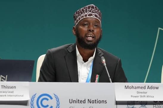Mohamed Adow, fondateur et directeur de Power Shift Africa, réagit aux nouveaux textes lors de la COP30