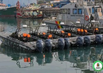 Guinée : Six nouveaux patrouilleurs déployés pour muscler la sécurité maritime