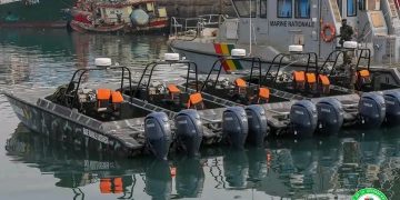 Guinée : Six nouveaux patrouilleurs déployés pour muscler la sécurité maritime