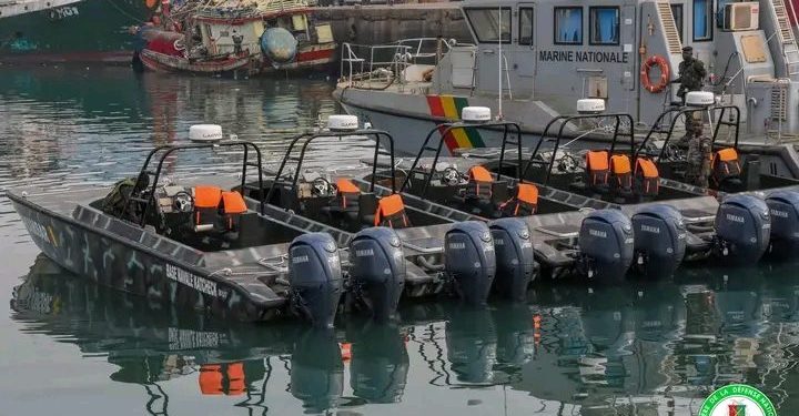Guinée : Six nouveaux patrouilleurs déployés pour muscler la sécurité maritime