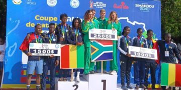 Guinée : La première CAN de natation en eau libre couronnée de succès, C.U Kassa désignée pour les trois prochaines éditions !