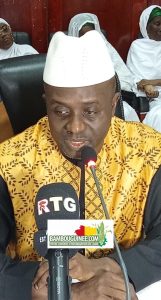 Monsieur le Ministre Secrétaire général des Affaires religieuses El Hadj Karamo DIAWARA - Guinée ©️Bambouguinee.com/Décembre 2025 - 📷 Mohamed Saliou CAMARA