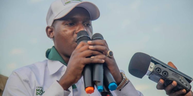 Ouverture officielle de la campagne à Tougué : Abdoul Aziz Diallo accueilli en grande pompe