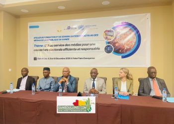 Guinée : 50 journalistes formés à l’Intelligence Artificielle pour une couverture électorale sans désinformation ni haine