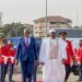 Arrivée remarquée du président gambien Adama Barrow à Conakry pour l’investiture historique de Mamadi Doumbouya