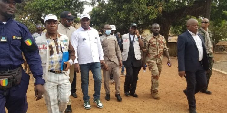 Ambiance électrique à Kassa : mobilisation massive pour la paix et la reconnaissance de la victoire de Mamadi Doumbouya !