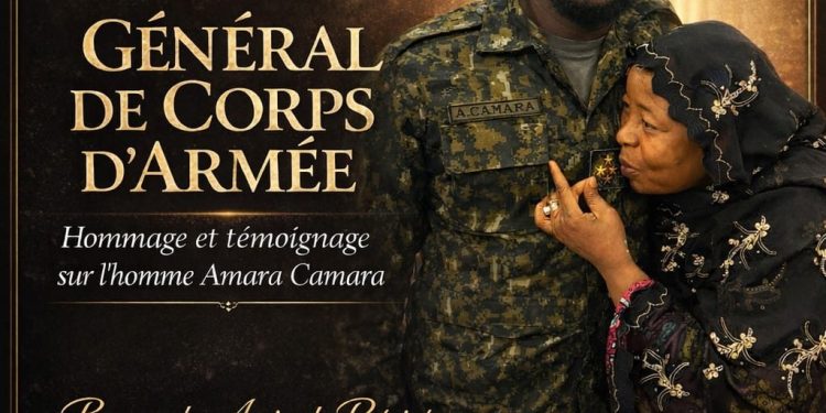 Du rond-point de Cosa au grade de Général de Corps d’Armée : hommage et témoignage sur l’homme Amara Camara