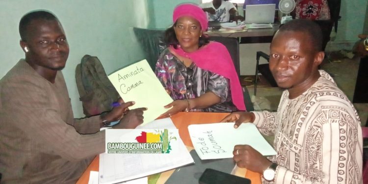 C.U KASSA : Aminata Camara dépose officiellement sa candidature aux élections législatives