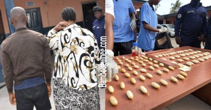 Guinée – Trafic de cocaïne : 145 boules saisies à l’aéroport de Conakry, un couple arrêté en flagrant délit