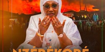 Incendie du marché de Nzérékoré : Maïmouna Yombouno adresse un message de solidarité poignant