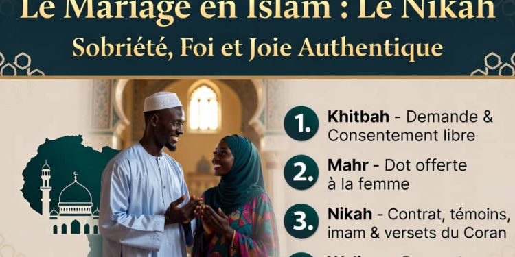 Mariage en Islam : Sobriété, Foi et Joie Authentique au Cœur du Nikah