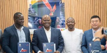 Signature de la convention pour la construction de 100 000 logements sociaux en Guinée