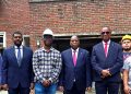New York : le ministre guinéen des Affaires étrangères Dr Morissanda Kouyaté inspecte le chantier de la résidence diplomatique