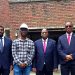 New York : le ministre guinéen des Affaires étrangères Dr Morissanda Kouyaté inspecte le chantier de la résidence diplomatique